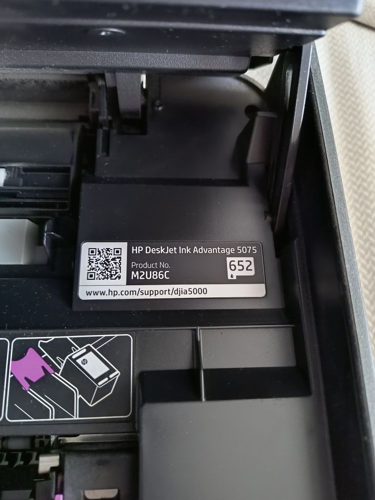 Urządzenia wielofunkcyjne - drukarka HP DeskJet Ink Advantage 5075