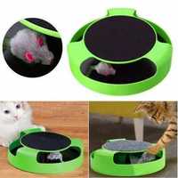 Интерактивная игрушка для взрослых кошек и котят Поймай Мышку
