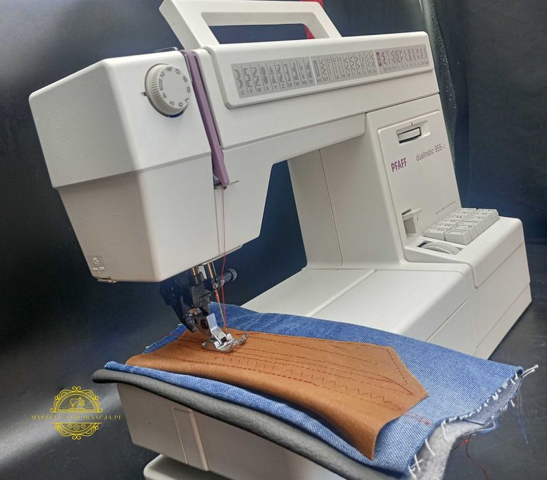 Maszyna do szycia Pfaff  SYSTEM IDT do szycia jedwabiu skór taśm GWAR.