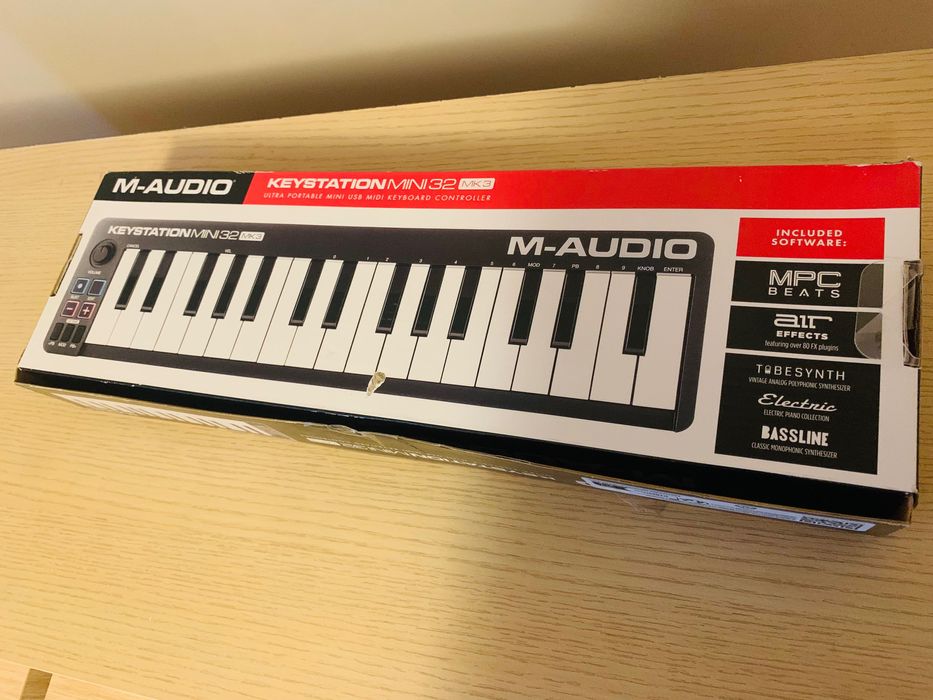 M-Audio Keystation Mini 32 III klawiatura sterująca midi usb