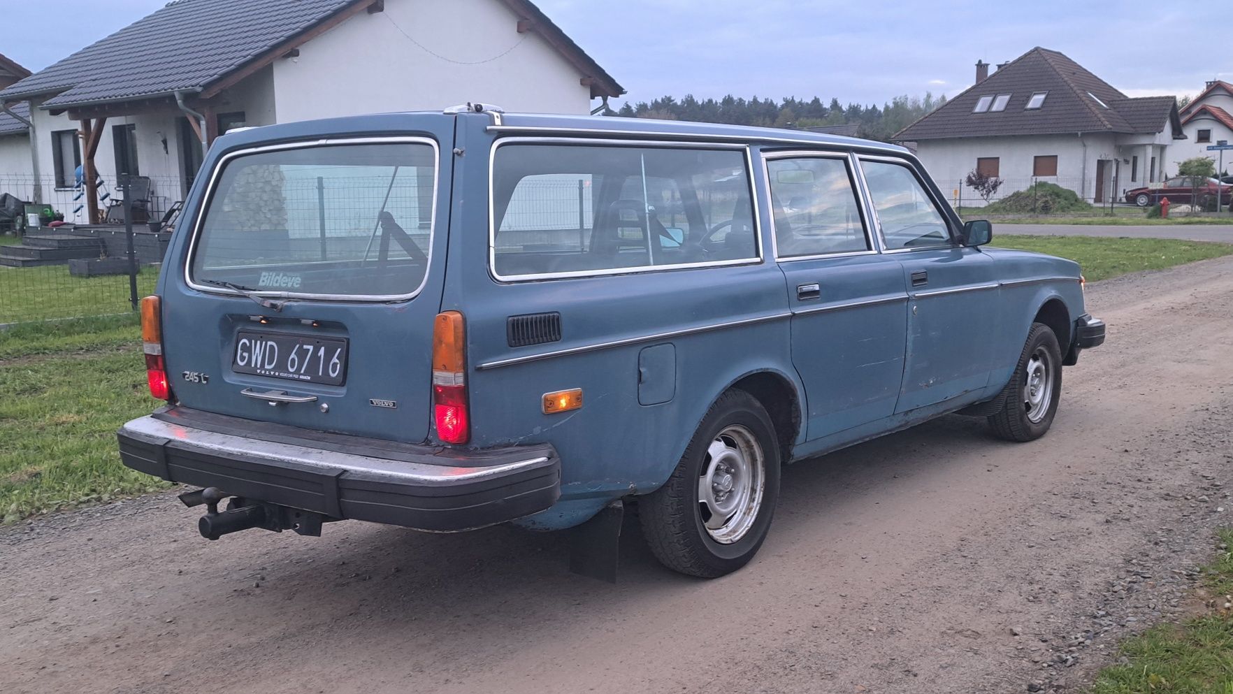 NA CZARNYCH Volvo 245 2,4 diesel super baza klasyk car super jedyny