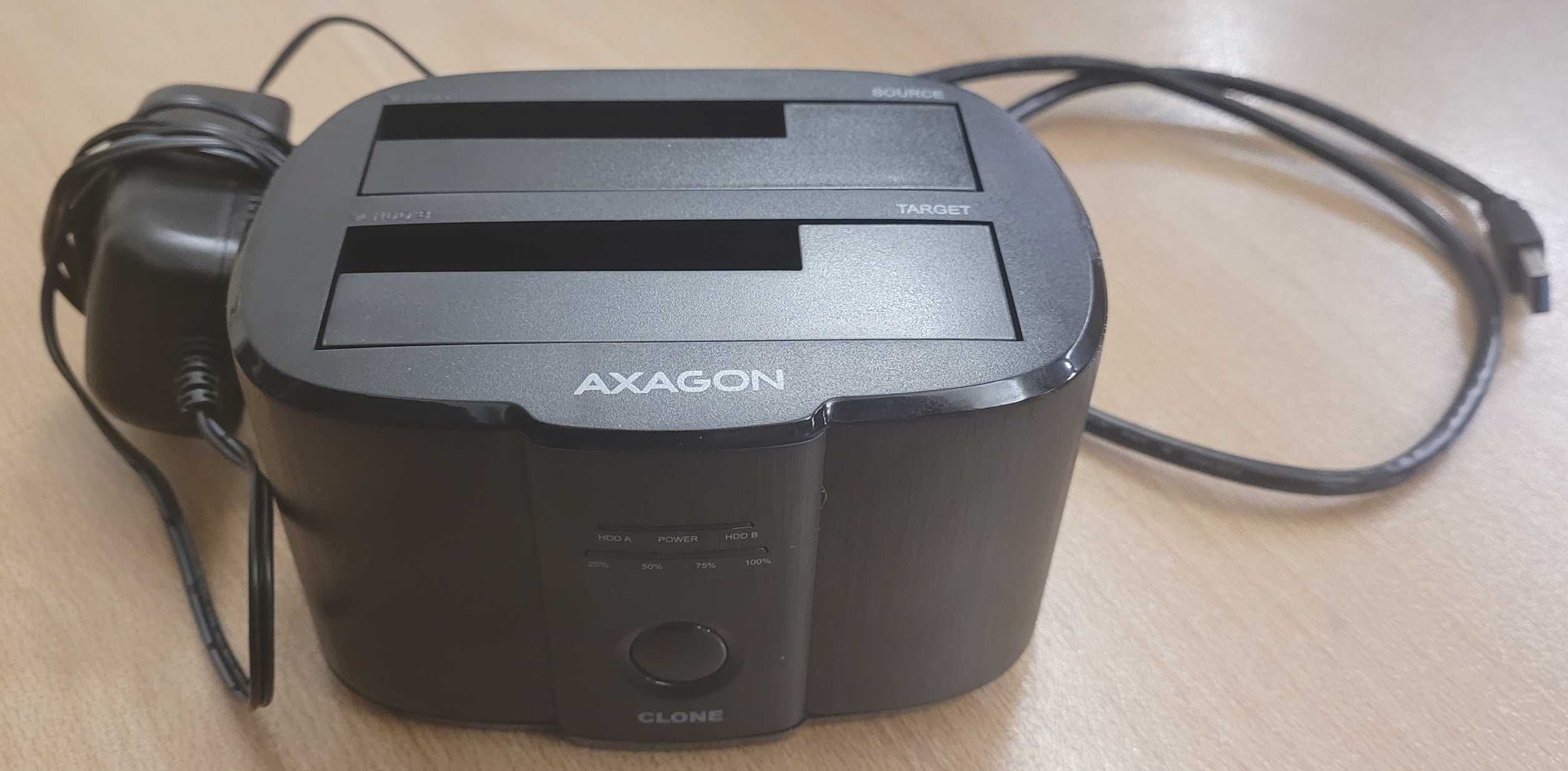 Dual Dock HDD AXAGON ADSA-ST, 2x 2,5"/3,5" (actualizado 2025.06.02)