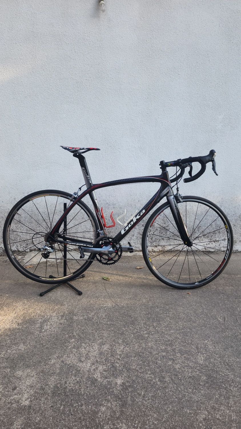 Bicicleta Goka ciclismo em carbono