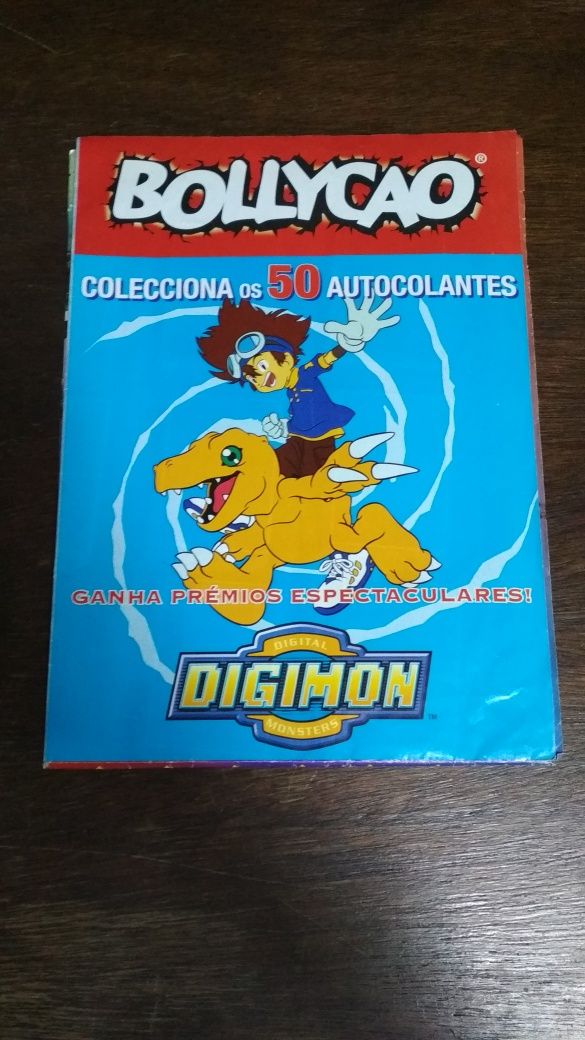 Caderneta Digimon (Bollycao)