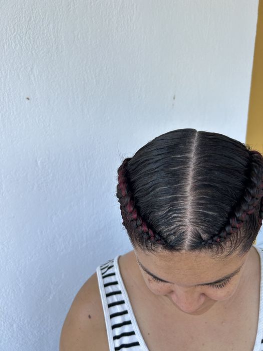 Tranças para tudo tipo de caboero