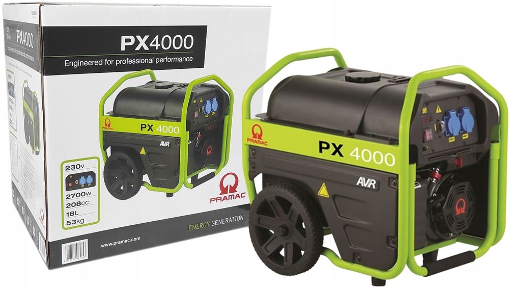 Бензиновий генератор PX 4000 AVR. бенз, 1ф 2.3 - 2,7квт.