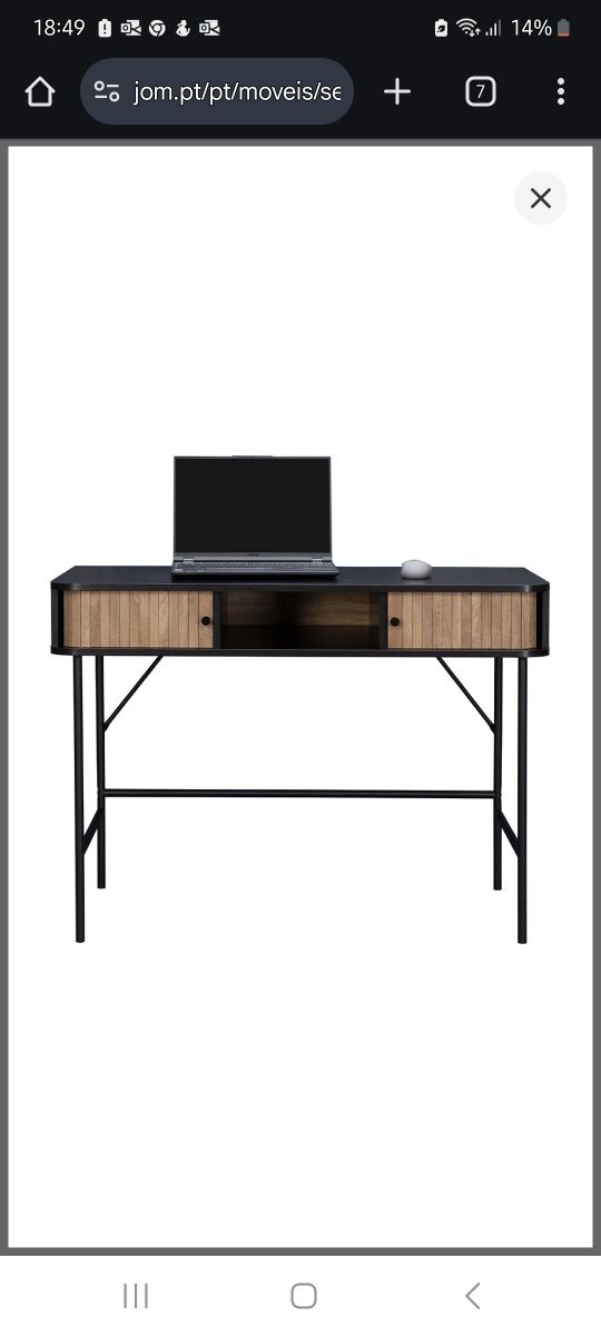 Secretaria aparador estante