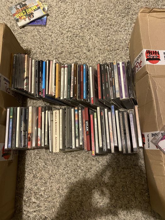 Zestaw płyt CD muzyka