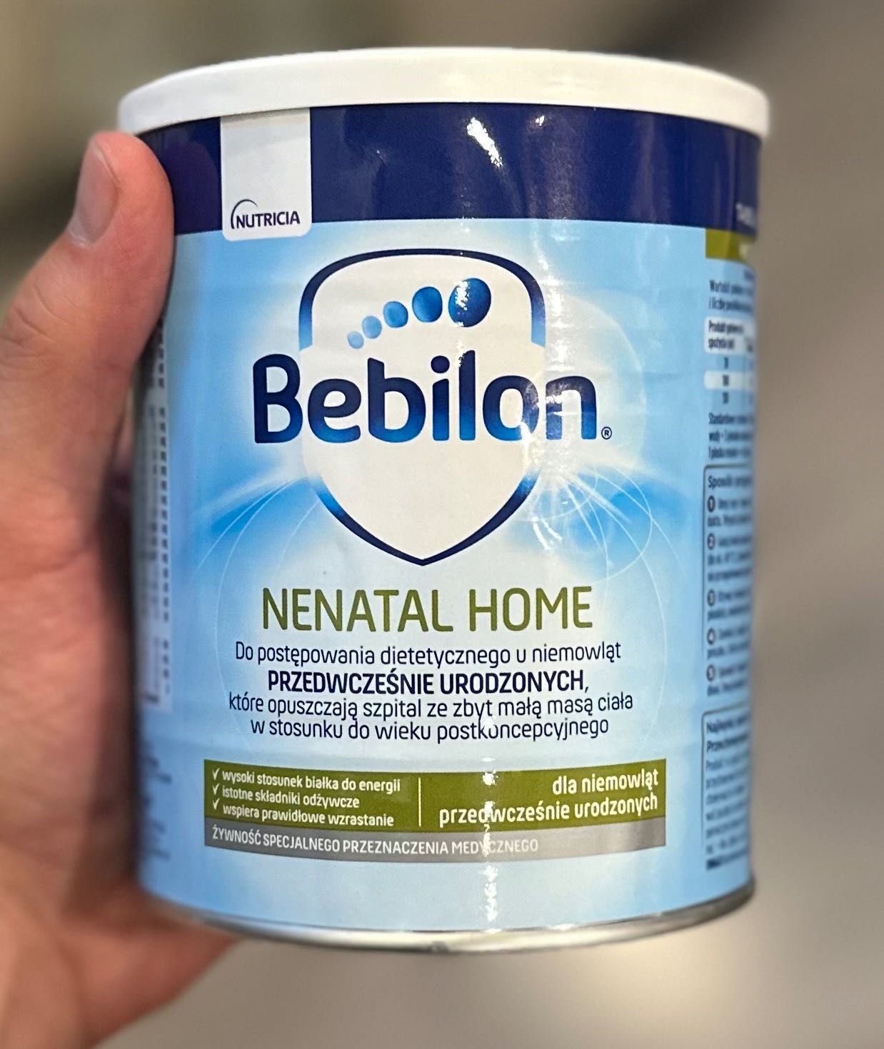 Bebilon Nenatal Home - dla niemowląt przedwcześnie urodzonych - 400g