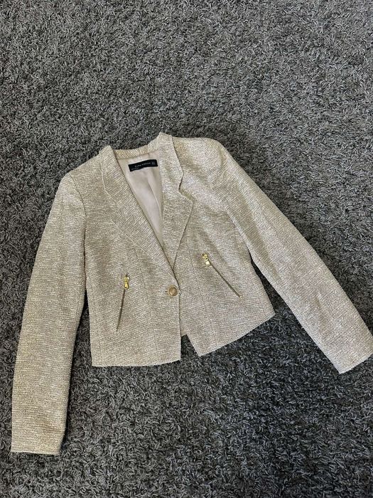 Твідовий піджак від Zara