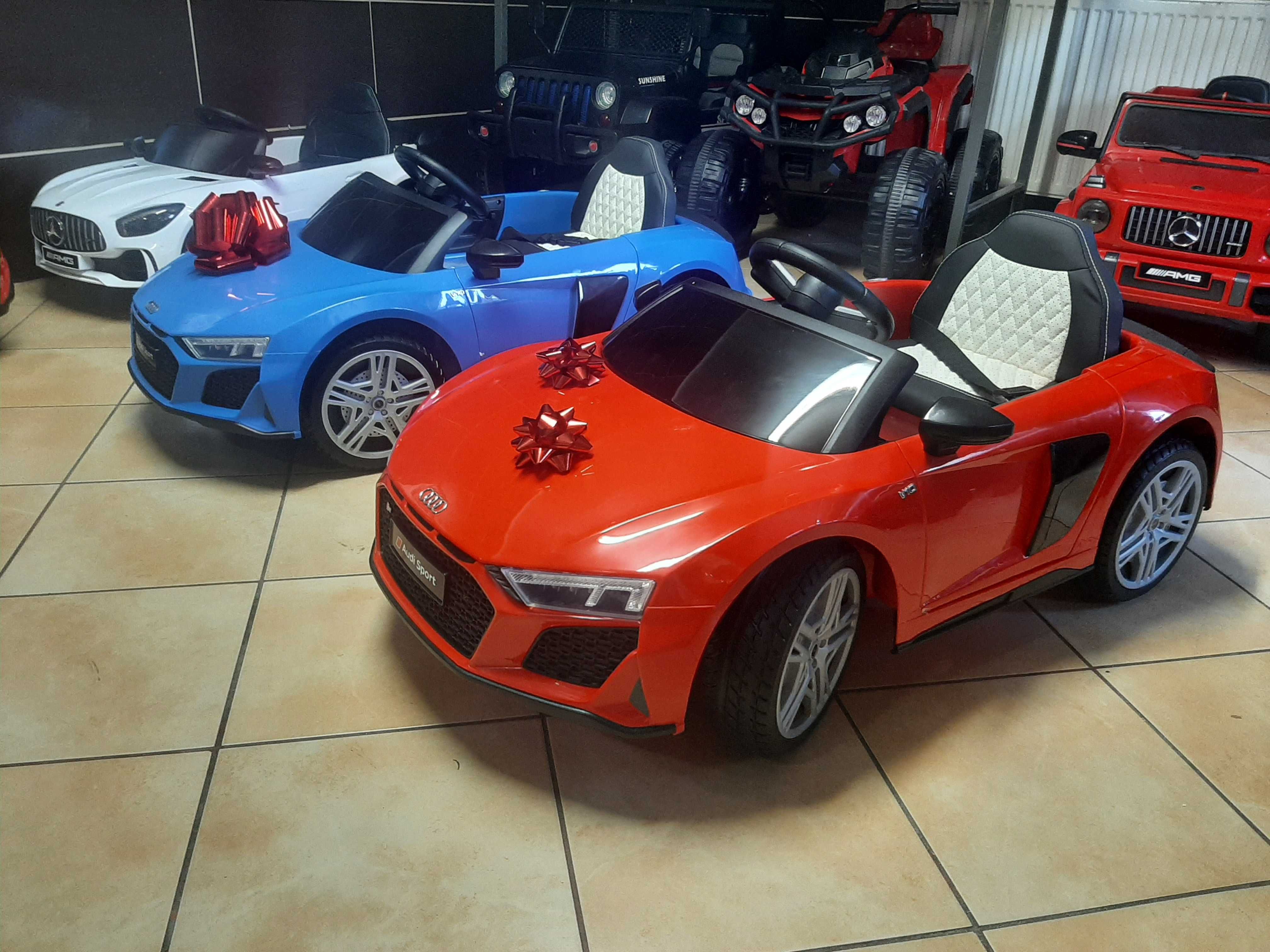 Samochód AUDI R8 SPORT na akumulator dla dzieci