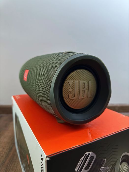 Głośnik przenośny BT JBL Xtreme 2, zielony, stan pedantyczny, komplet