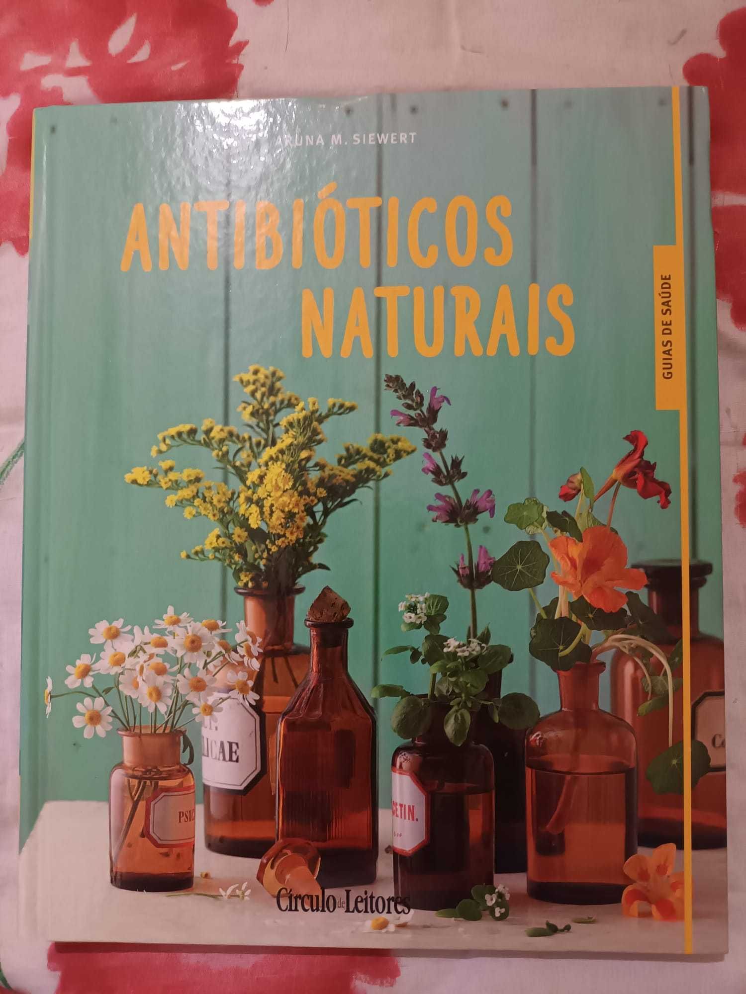 Conjunto livros medicina natural.