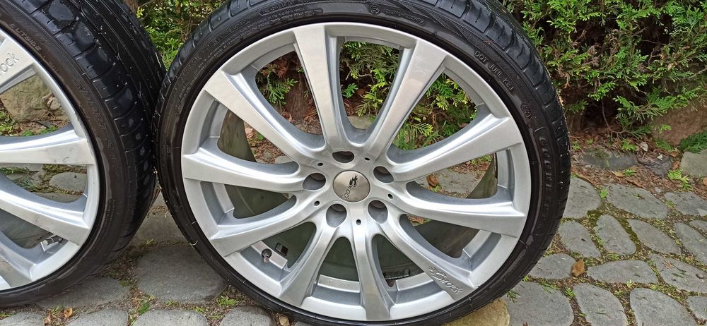 Felgi aluminiowe Brock 20″ + opony letnie – komplet 4 sztuki