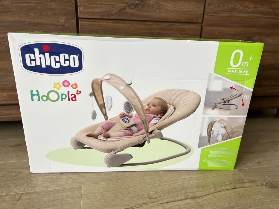 Leżaczek dla dziecka chicco hoopla