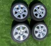 Renault scenic 2 megane 2 диски титани 4/100 R15