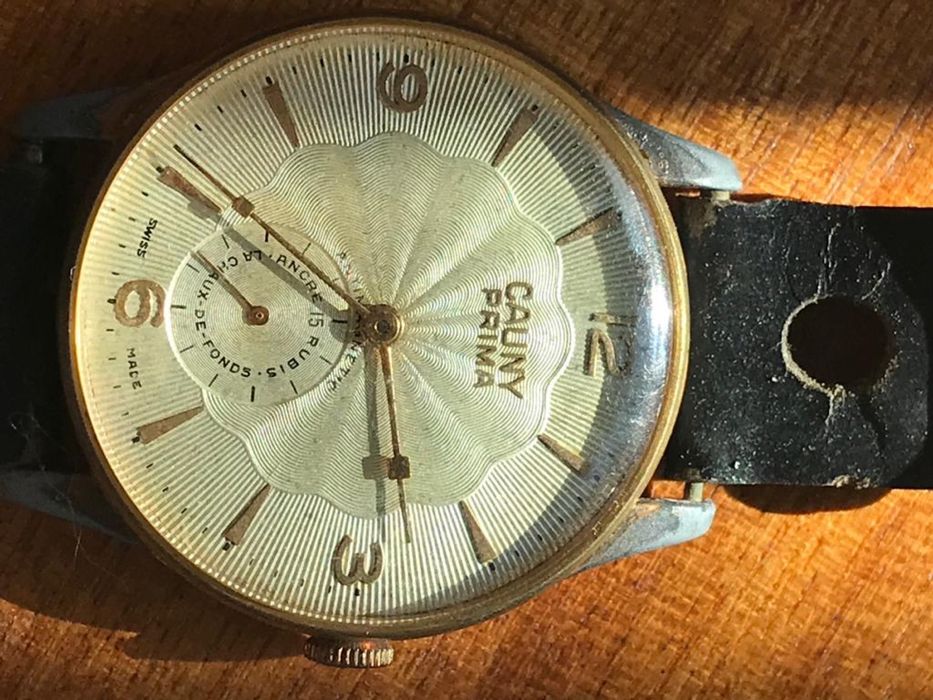 Relógios antigos Cauny vintage relíquias