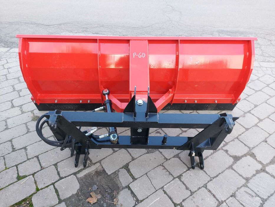 Spych do śniegu z lemieszem gumowym wzmacniany linkami do c360 c330 !