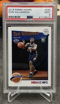 Zion Williamson Rookie card grading PSA