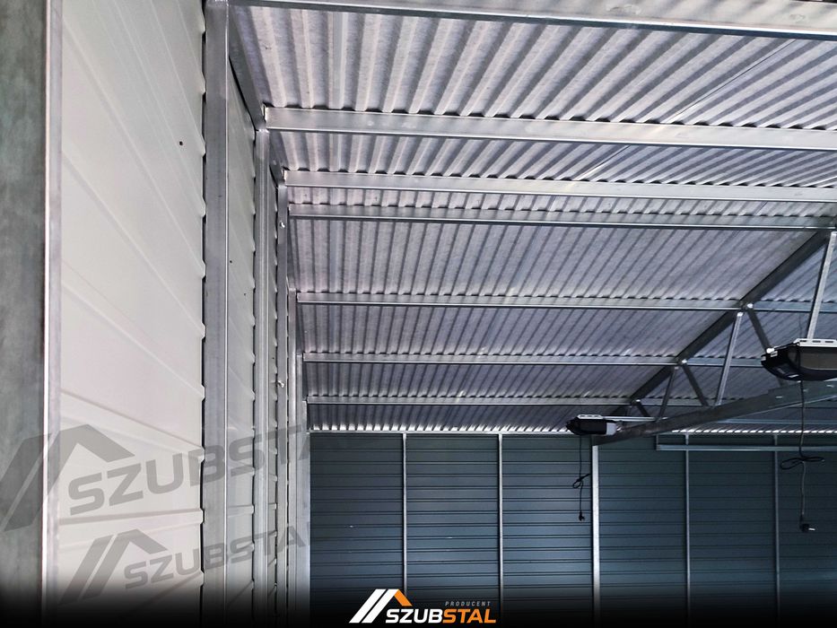 Garaż blaszany 6x5 6x5,80 6x6 PRODUCENT seria Premium Line