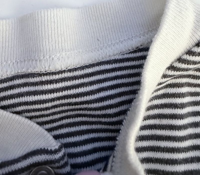 Zestaw 3 pajacyków dla chłopca r.80 piżamki śpiochy