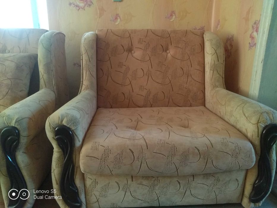 Диван крісло просторе 80/200(спальне місце)