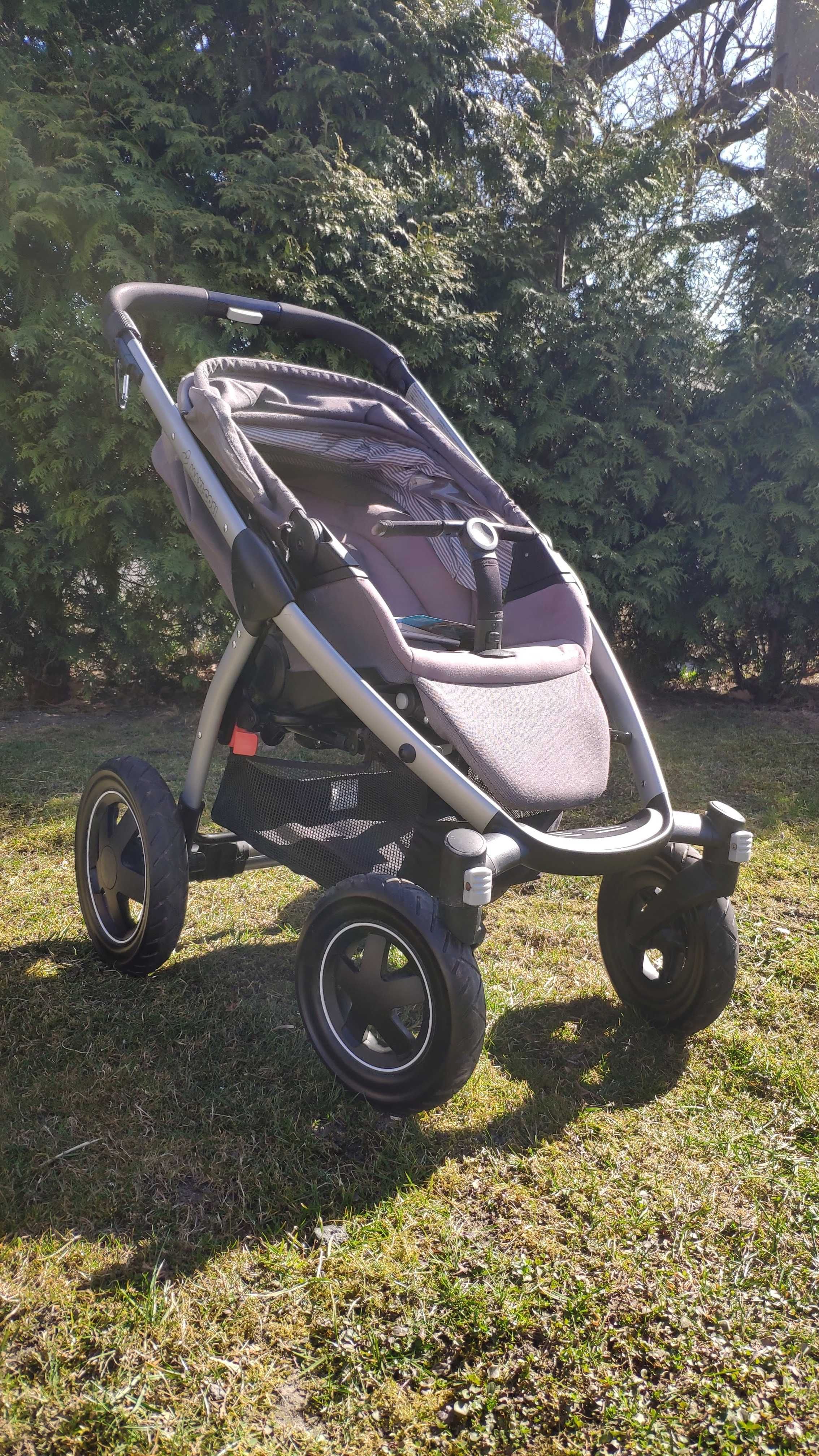 Full zestaw - Wózek dziecięcy Maxi Cosi Mura 4 plus - 2w1 WALNUT BROW