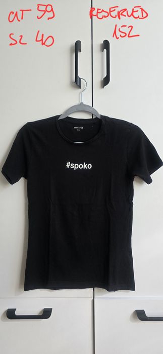 152 Reserved tshirt koszulka spoko