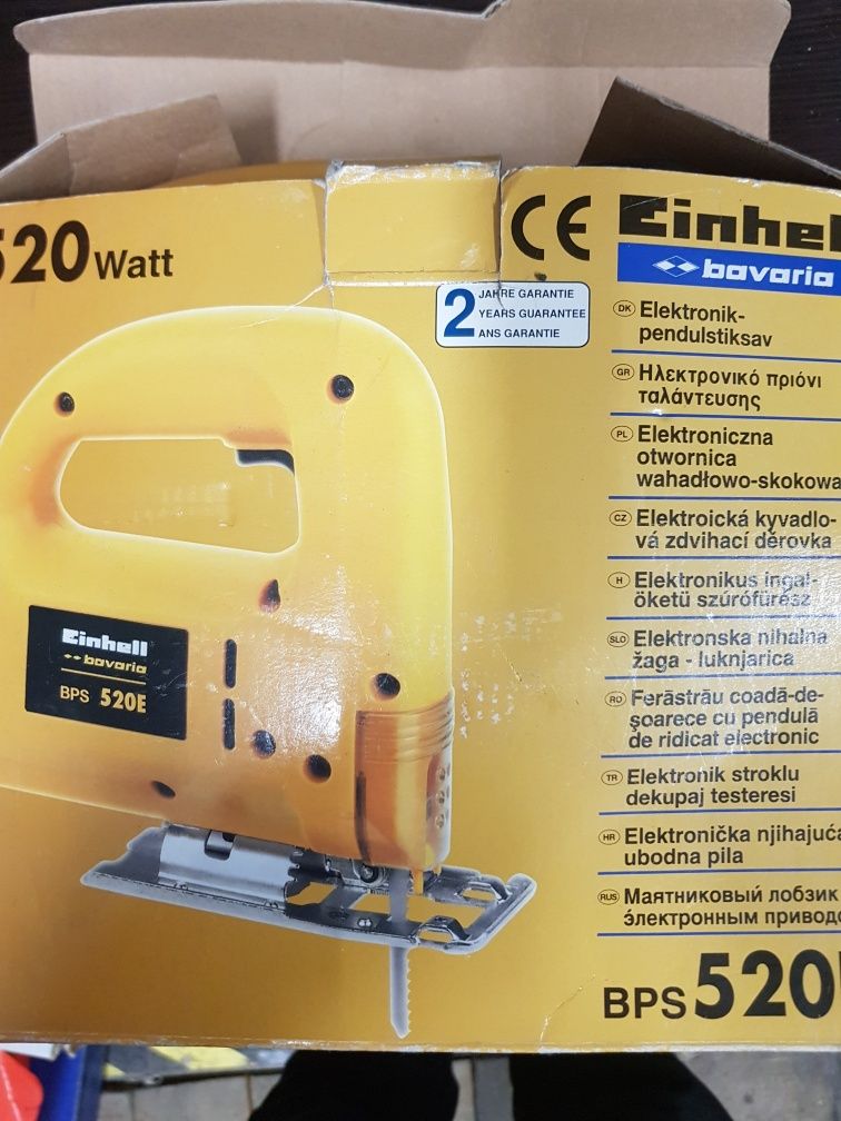 Elektroniczna otwornice wahadłowe skokowa wyrzynarki Einhell