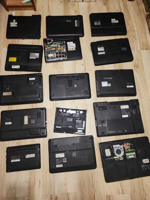 Laptopy Sprawne uszkodzone i częściowo sprawne 80 sztuk