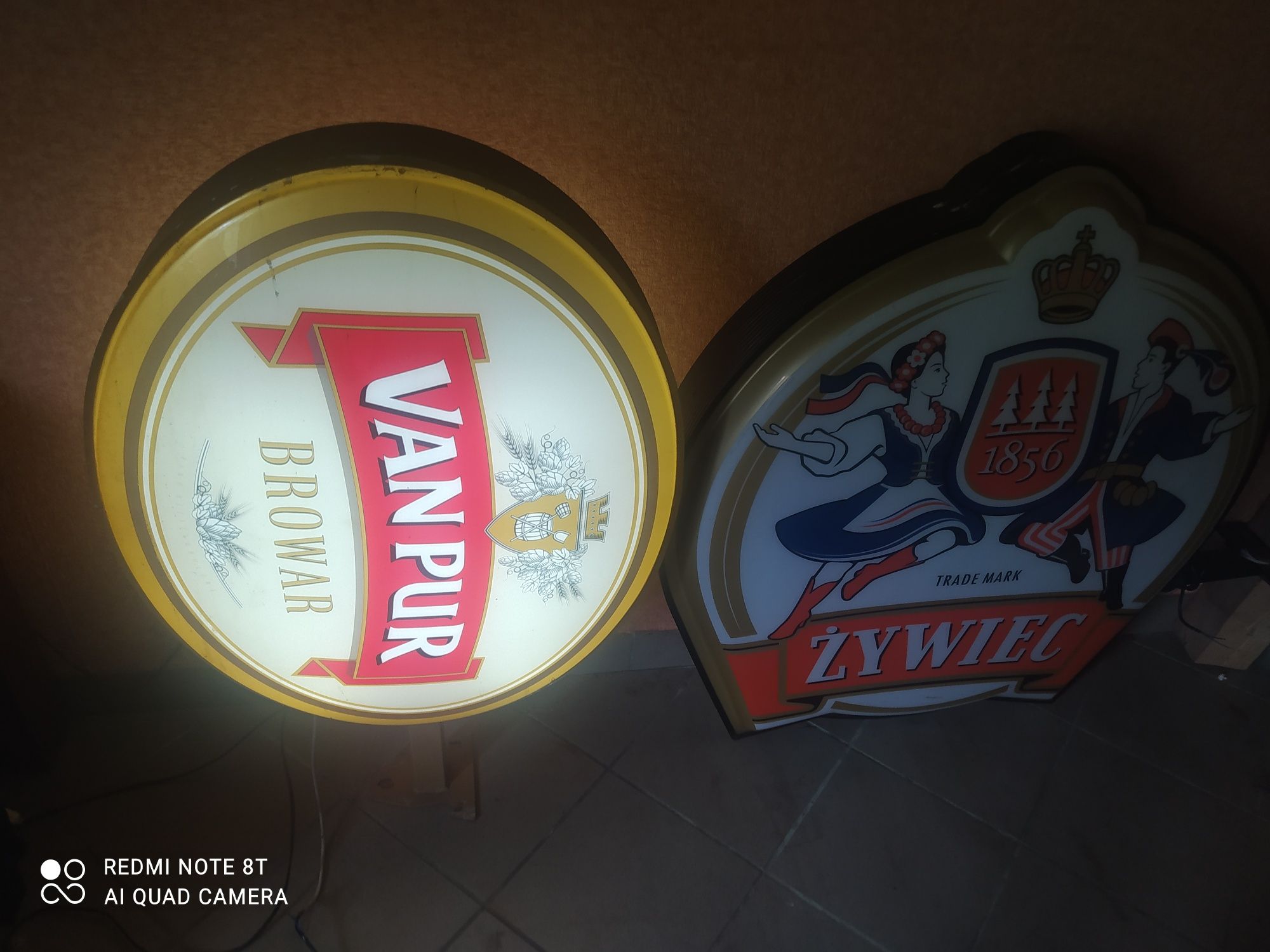 Sprzedam Neony działające podświetlane Reklamy Piw