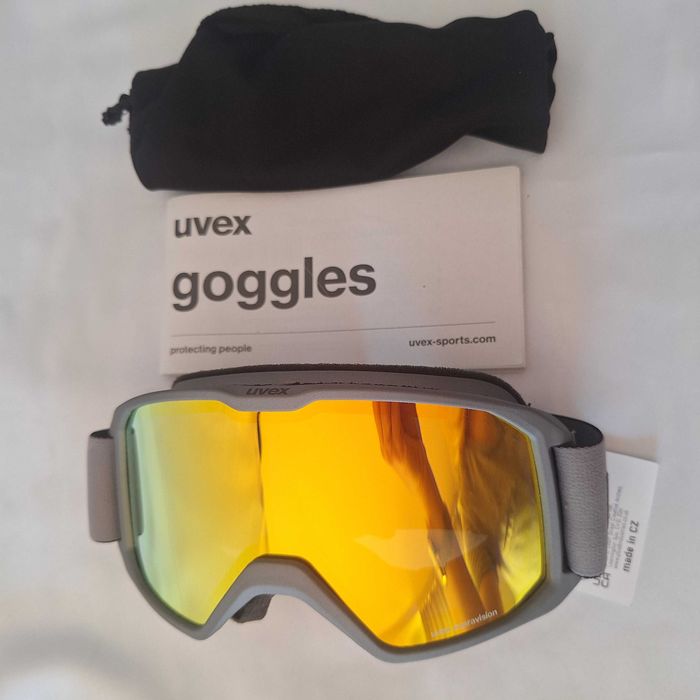 Gogle narciarskie Uvex Elemnt FM Rhino Matt S2