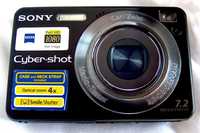 Camara Máquina Fotográfica Compacta SONY CyberShot DSC-W125 REPARACAO