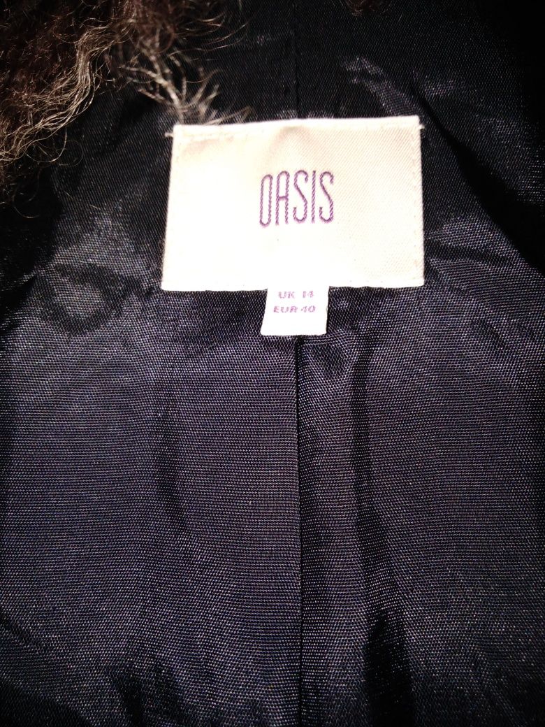 SALDOS - Casaco / parka Oásis preto OFERTA DIA DA MÃE