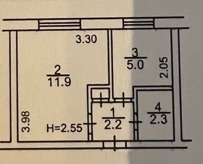 ПРОДАЖ 1к квартири по вул.Мріі (Туполева) 5В