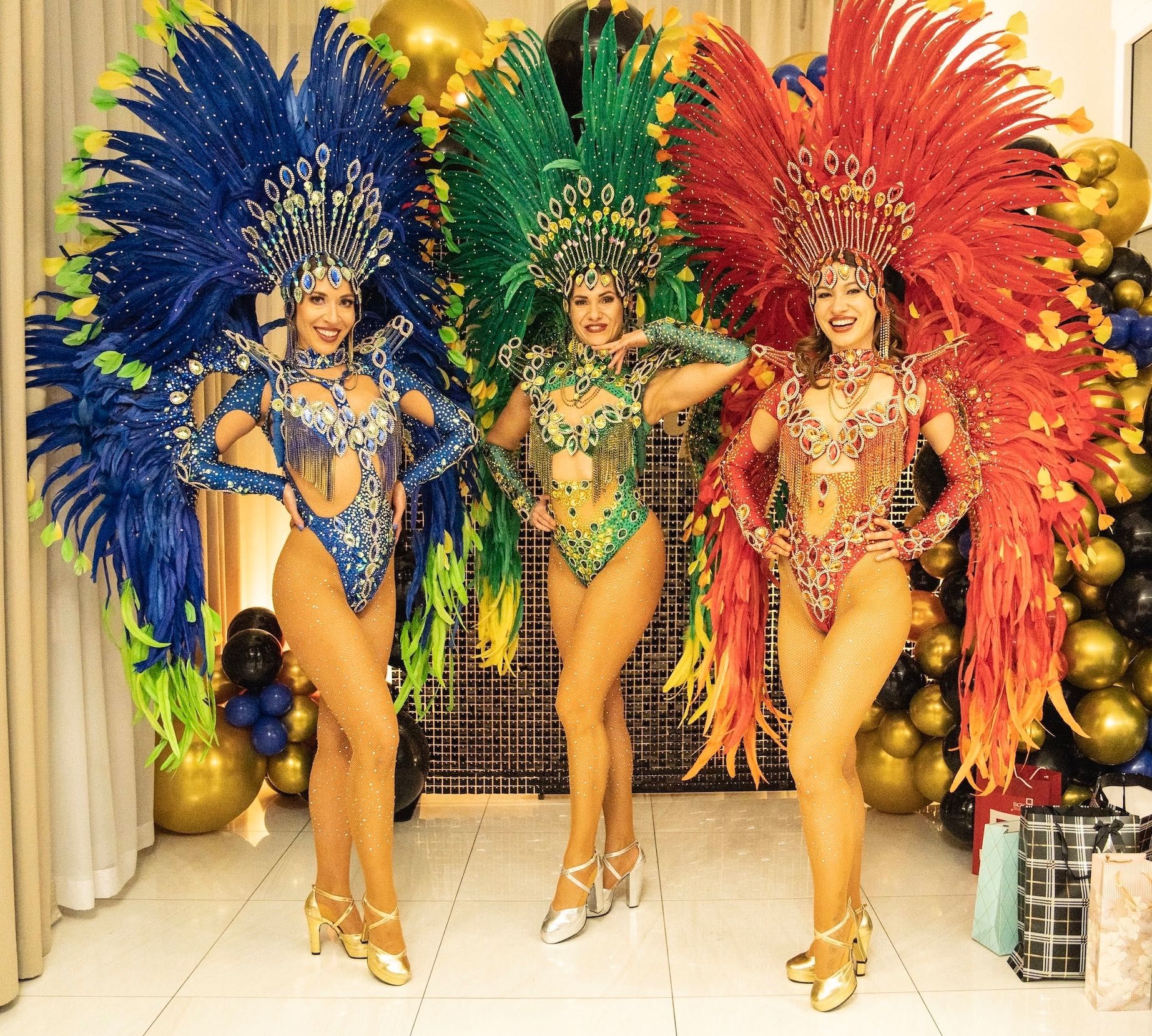 Pokaz tańca na urodziny SAMBA SHOW - tancerki, pokaz tańca samba