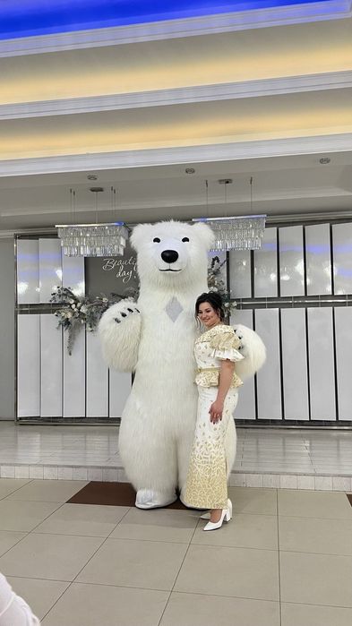 Білий ведмідь Снятин. Аніматори. Пес Патрон. Панда.Привітання на виїзд