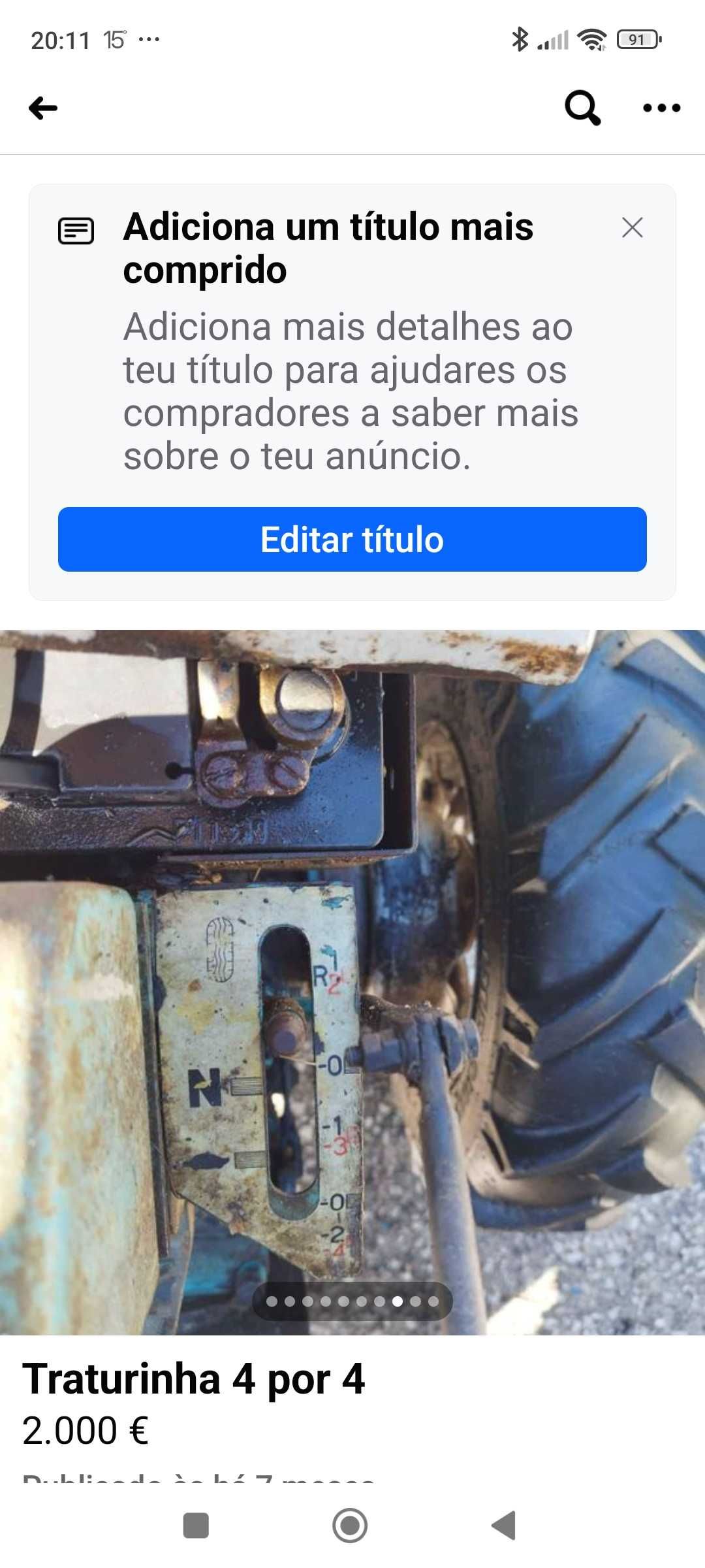 Traturinha 4 x 4