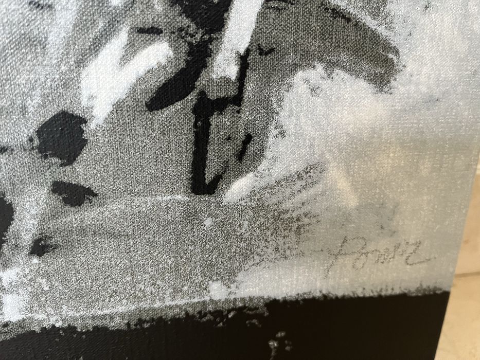 Julio Pomar - SERIGRAFIA: 2 Cavalos a negro