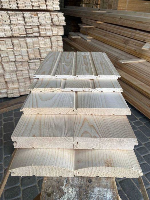 Вагонка Фальшбрус Імітація бруса Блок хаус Дошка підлоги