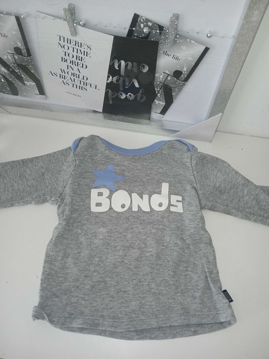 Piżama zestaw Bonds nowa 3-6m
