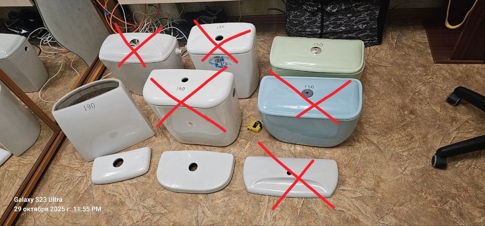 Бачек унитаза разные крышки сиденье унитаза