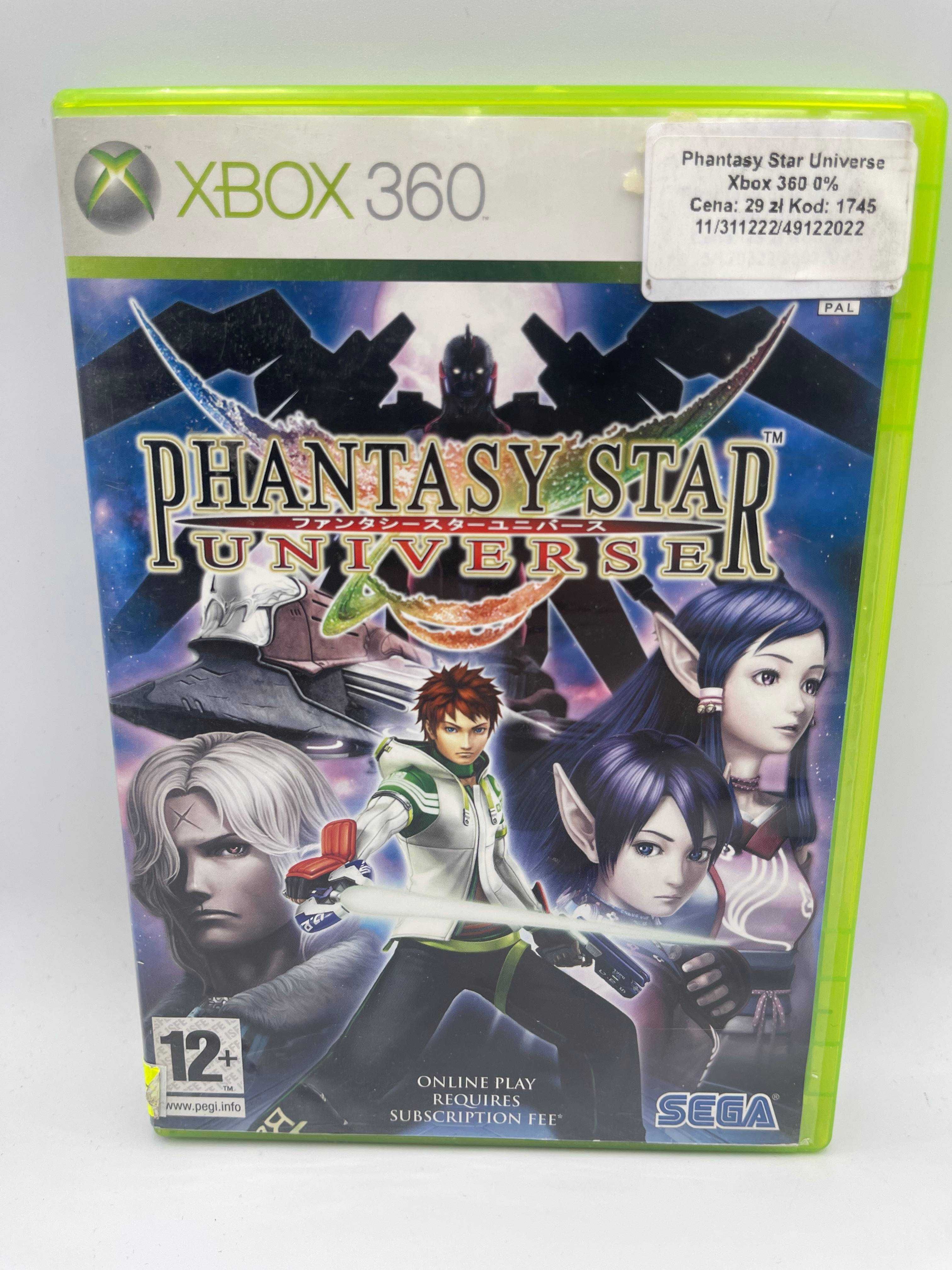 Phantasy Star Universe Xbox 360