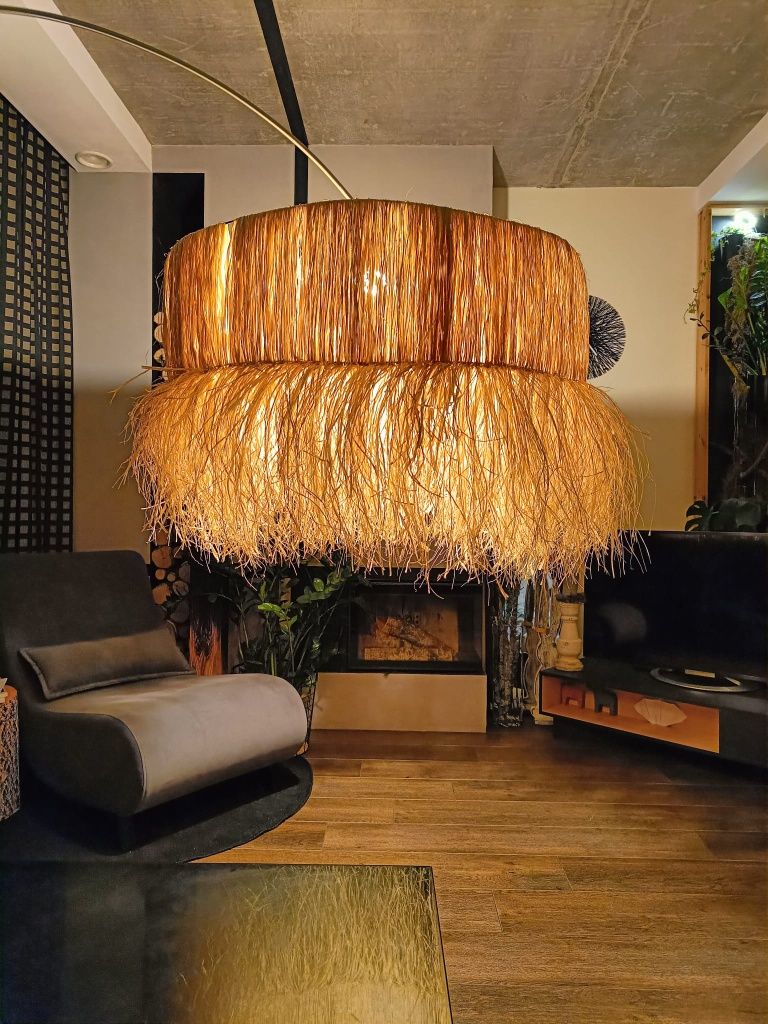 Ekskluzywne, Ręcznie Wykonane Lampy w Stylu Boho Nature - 100cm