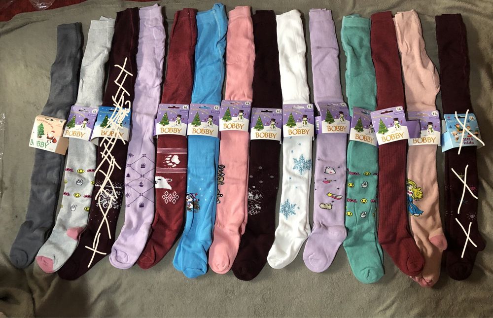 Дитячі махрові колготи