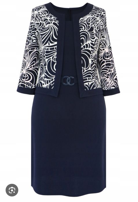 Elegancka sukienka z moich szafy rozmiar 48