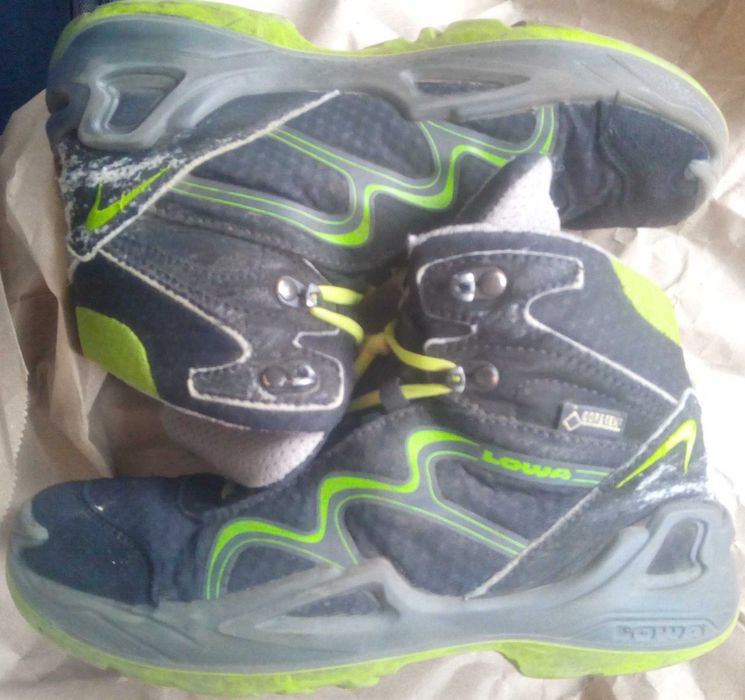 ребенку Lowa подростку ботинки gore tex