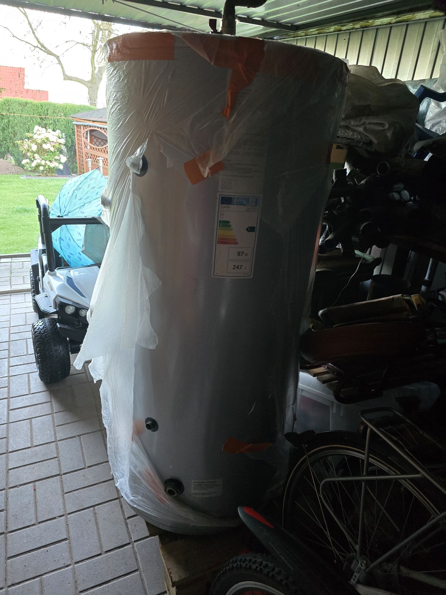 Zbiornik, podgrzewacz 247L Joule Cyclone INOX TCPMVI0250NFC nierdzewka