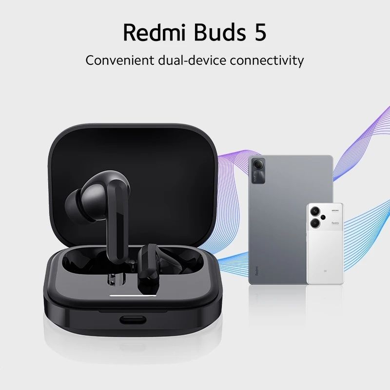 Xiaomi Redmi Buds 5 TWS Black Bluetooth 5.3/ANC 46dB