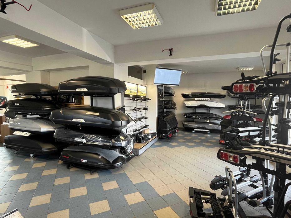 Bagażnik Hapro Trivor 440 Box dachowy czarny matowy